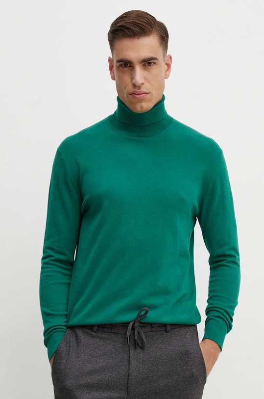 United Colors of Benetton sweter zielony 10CVU2519.100..