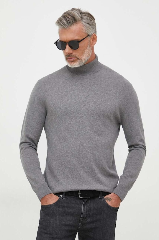 United Colors of Benetton sweter pozostałe szary 10CVU2519.507.