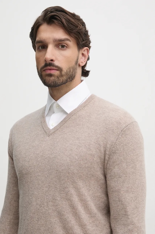 United Colors of Benetton pulover de lana bej 1002U4407.100..