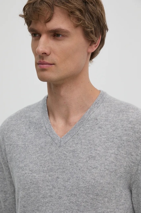 Vlněný svetr United Colors of Benetton šedá 1002U4407.100..