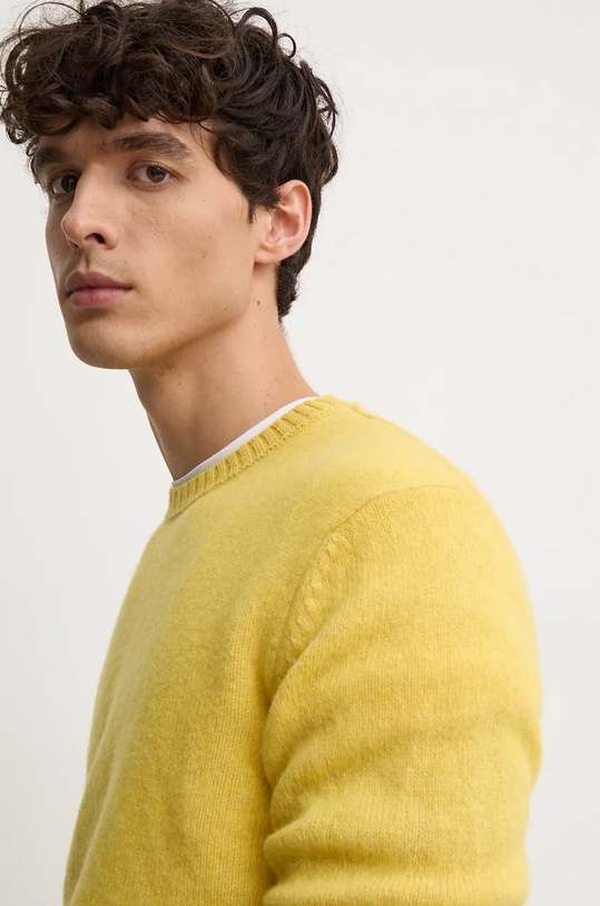 United Colors of Benetton pulover de lana galben 103MK1N24