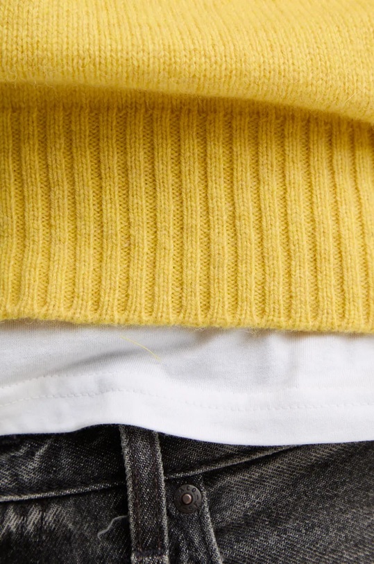 United Colors of Benetton pulover de lana 103MK1N24 galben