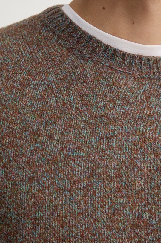 Vlněný svetr United Colors of Benetton 103MK1N24.507. hnědá