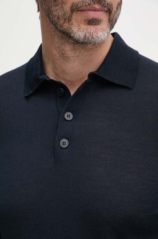 Вовняний светр Emporio Armani 8N1MV6.1M67Z.NOS темно-синій