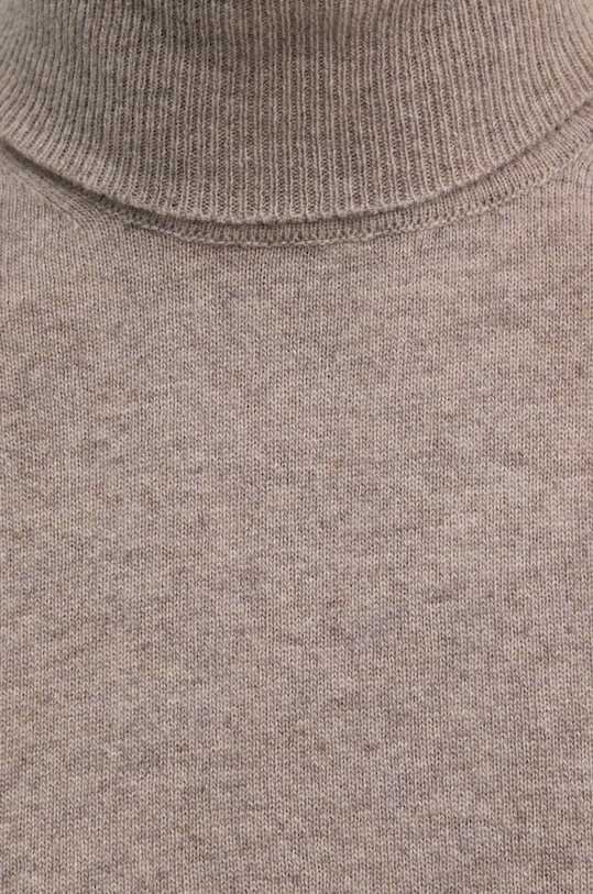 Шерстяной свитер United Colors of Benetton 1002U2180 бежевый