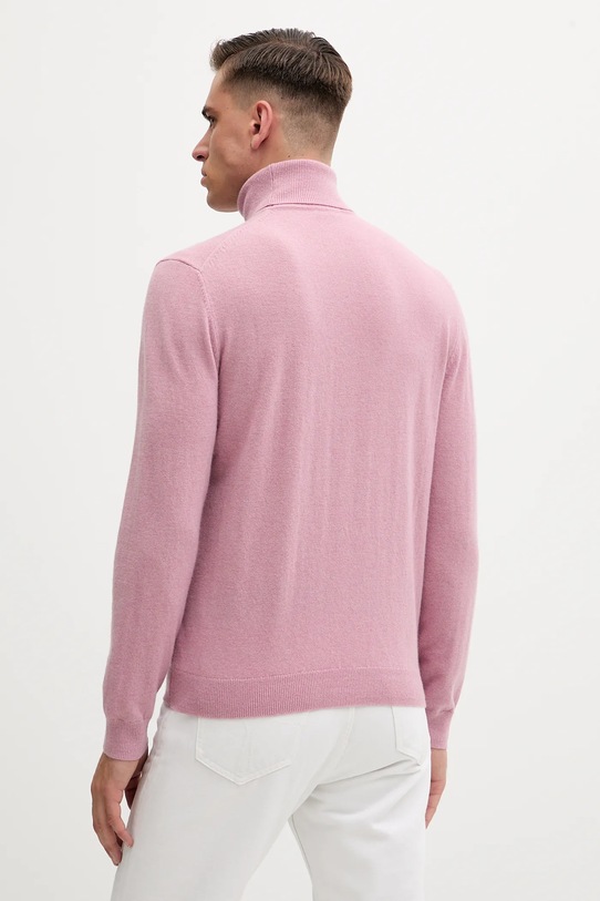 Odzież United Colors of Benetton sweter wełniany 1002U2180 różowy