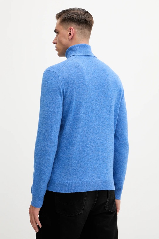 Odzież United Colors of Benetton sweter wełniany 1002U2180 niebieski