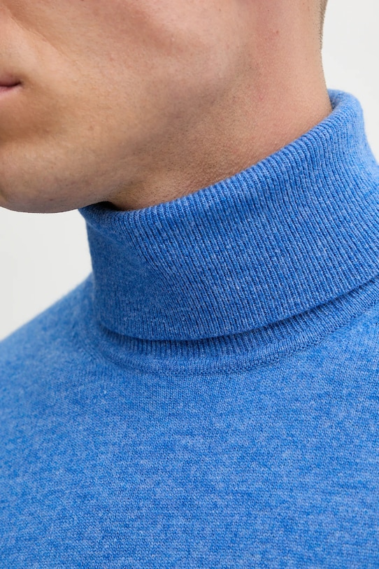 United Colors of Benetton pulover de lână 1002U2180 albastru
