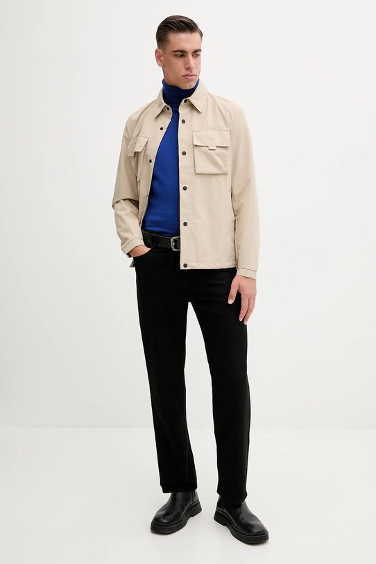 United Colors of Benetton sweter wełniany 1002U2180 niebieski AA00