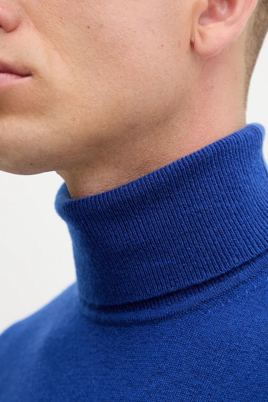 United Colors of Benetton pulover de lână 1002U2180 albastru