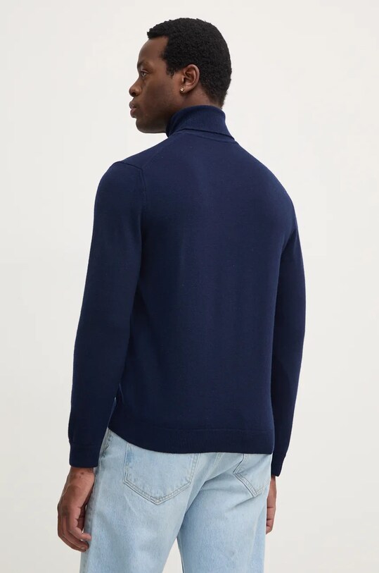 Oblečenie Vlnený sveter United Colors of Benetton 1002U2180 tmavomodrá