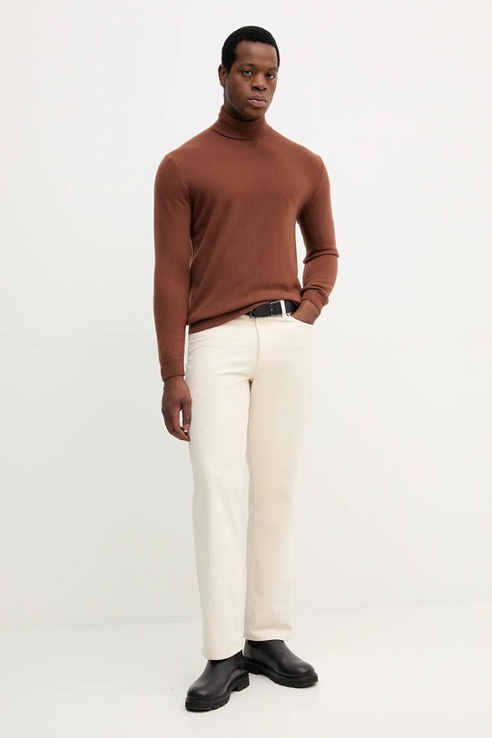 Vuneni pulover United Colors of Benetton 1002U2180 smeđa AA00