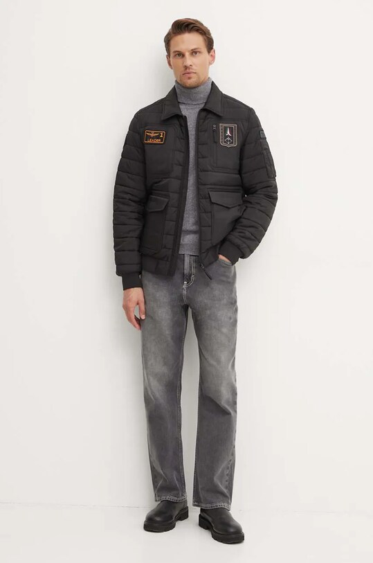 Вовняний светр United Colors of Benetton 1002U2180 сірий AA00