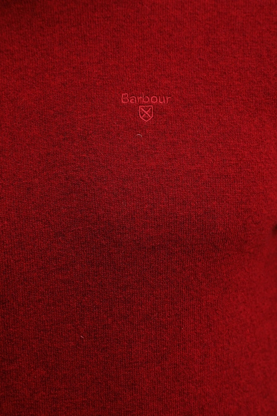 Vlnený sveter Barbour MKN0345 červená