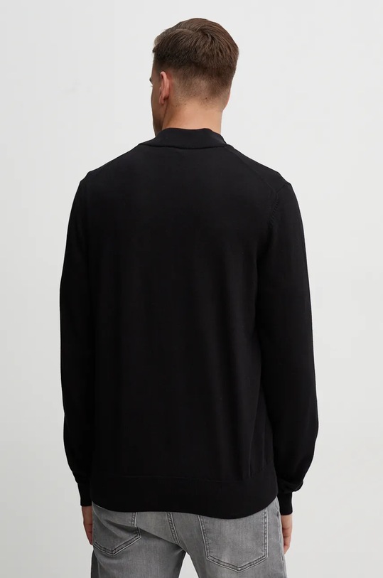 Одяг Бавовняний светр BOSS Padro-L 50516914 чорний