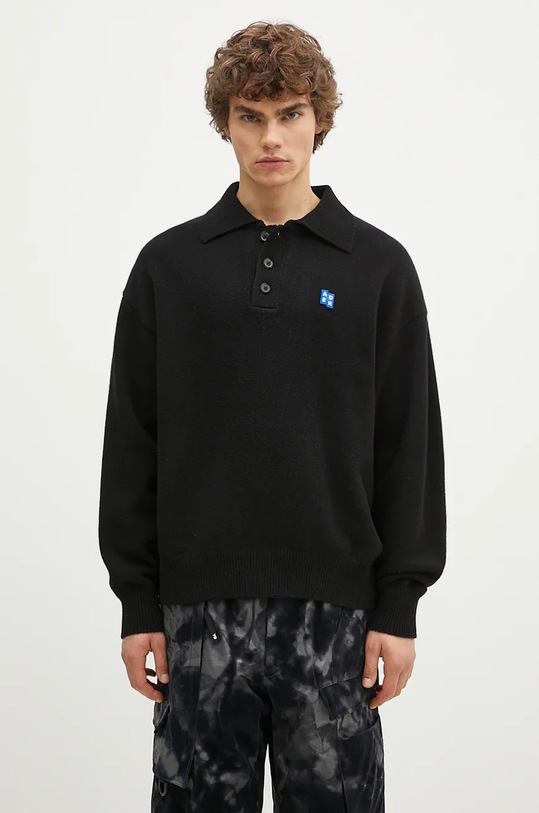 Ader Error woolen jumper wool black BM42FYKT0106BK
