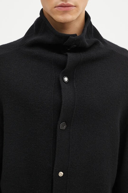 Ader Error wool blend cardigan black BN01FWKT0703BK
