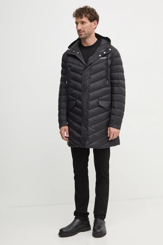 Шерстяной свитер Armani Exchange 8NZM5A.ZM1YZ чёрный AA00