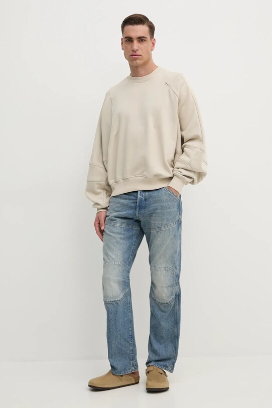 Heliot Emil hanorac de bumbac SS25.M.08.062.ST18.CO bej AA00