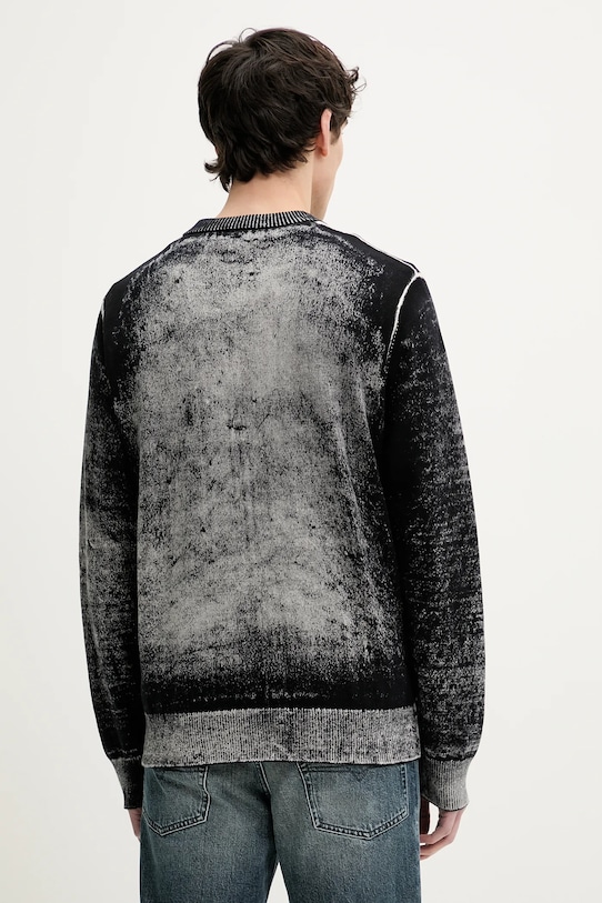 Ρούχα Βαμβακερό πουλόβερ Diesel K-VELI KNITWEAR A16878.0BEAR γκρί