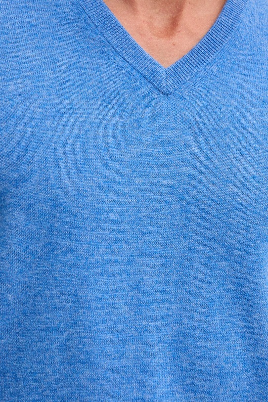 United Colors of Benetton sweter wełniany 1002U4407 niebieski