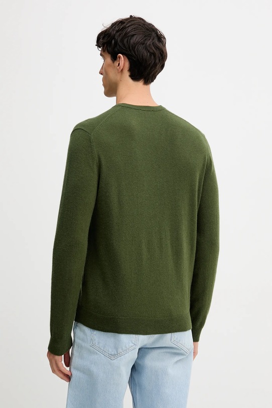 Одежда Шерстяной свитер United Colors of Benetton 1002U4407 зелёный