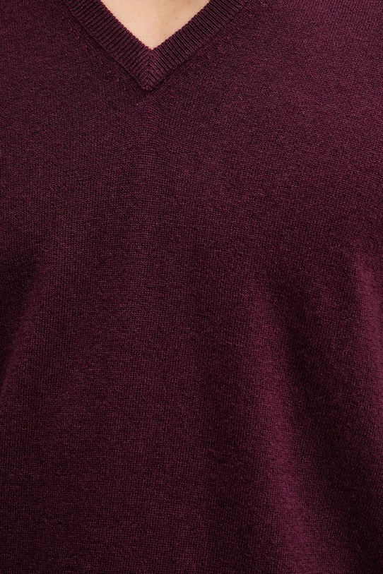 Volnen pulover United Colors of Benetton 1002U4407 bordo