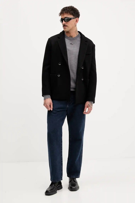 Diesel pulover de lână K-VALIAM A17442.0DCCH gri AA00