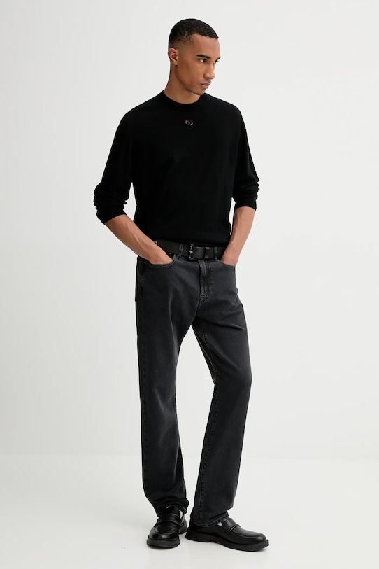 Шерстяной свитер Diesel K-VALIAM A17442.0DCCH чёрный AA00