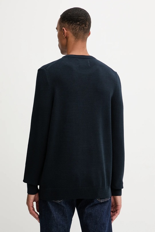 Одежда Хлопковый свитер Marc O'Polo B21502360074 тёмно-синий