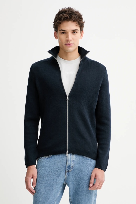 Бавовняний светр Marc O'Polo бавовна темно-синій M20501661002