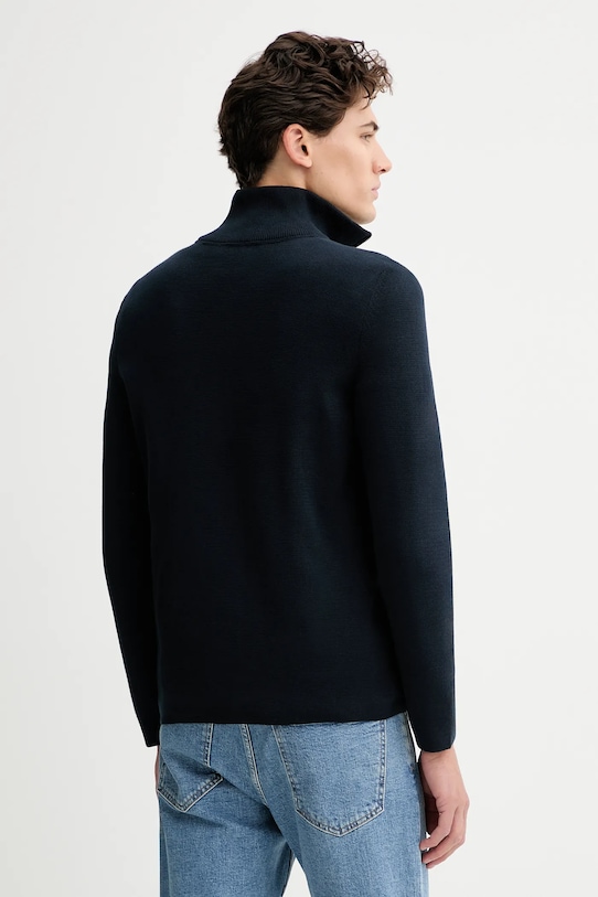 Одяг Бавовняний светр Marc O'Polo M20501661002 темно-синій