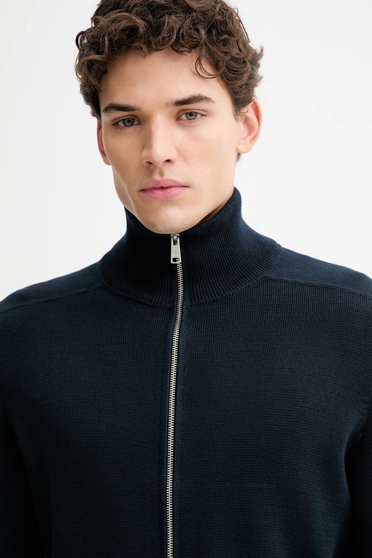 Бавовняний светр Marc O'Polo темно-синій M20501661002