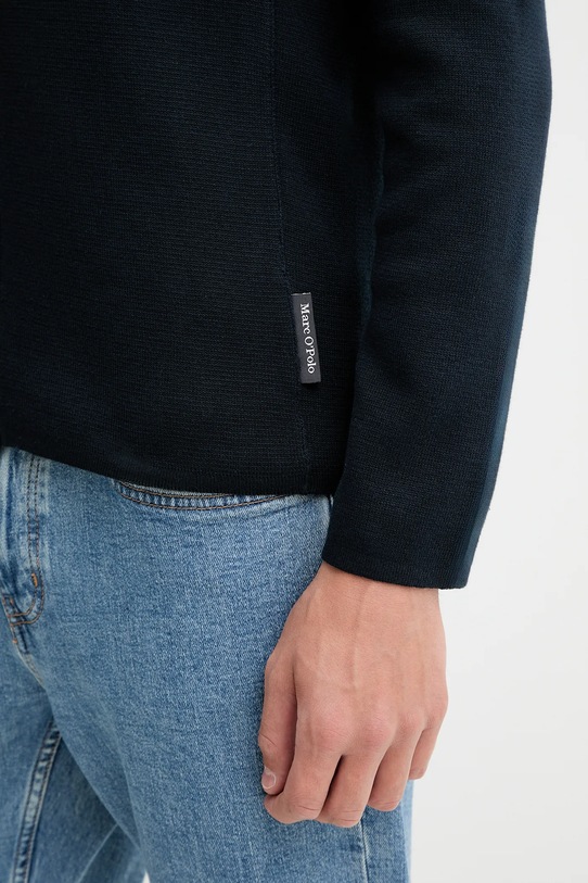 Бавовняний светр Marc O'Polo M20501661002 темно-синій