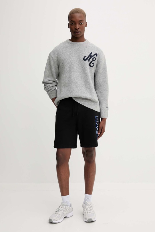 Светр з домішкою вовни New Era 60684380 сірий AA00