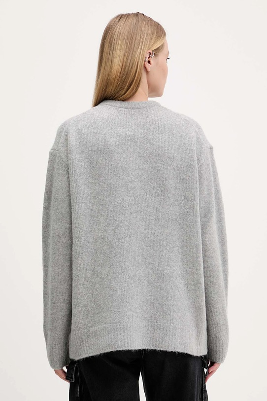 New Era pulover din amestec de lână 60684380 gri