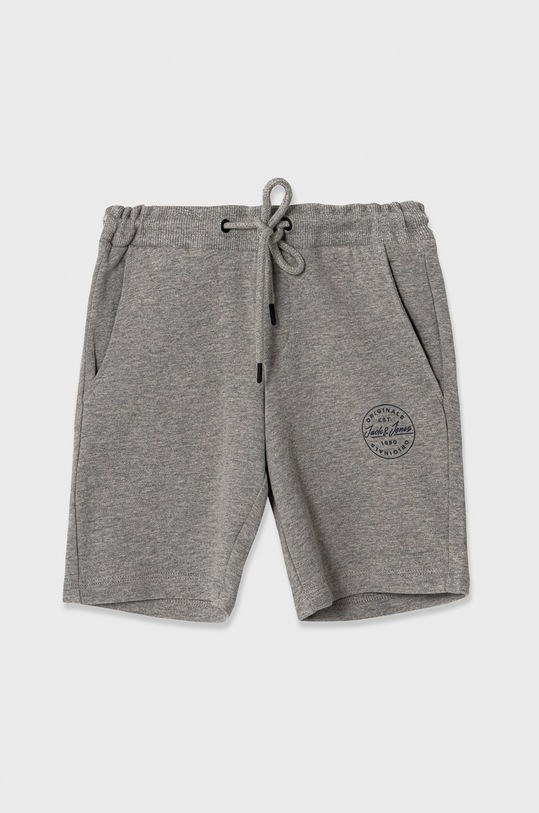 Jack & Jones - Detské krátke nohavice 128-176 cm bavlna sivá 12165944
