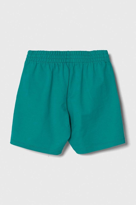 Dječje pamučne kratke hlače EA7 Emporio Armani 8NBS51.BJ05Z tirkizna AA00
