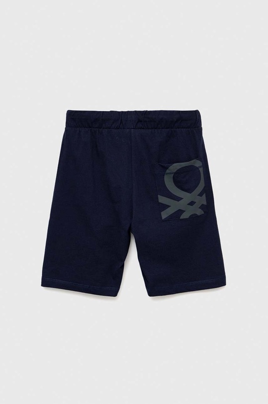 Παιδικό βαμβακερό σορτς United Colors of Benetton 3BL0C901H.G.NOS σκούρο μπλε AA00