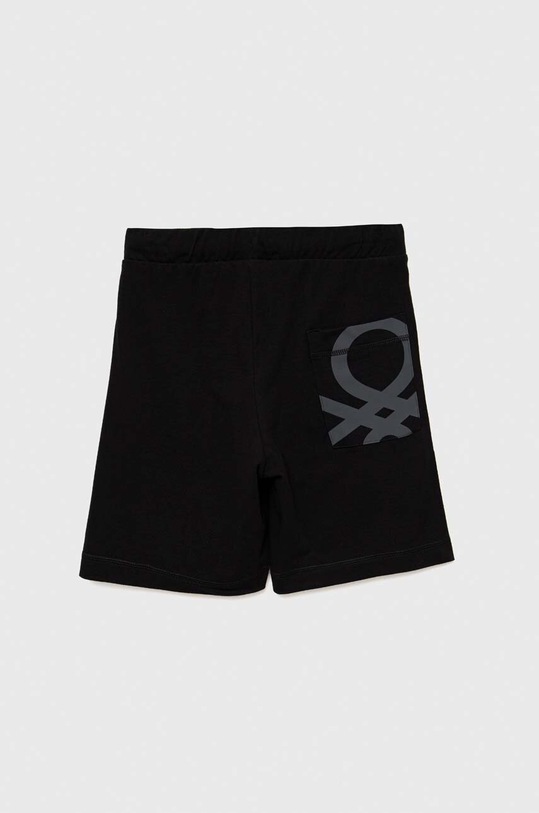 Dětské bavlněné šortky United Colors of Benetton 3BL0C901H.G.NOS černá AA00