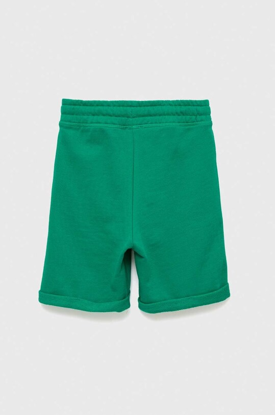 Дитячі бавовняні шорти United Colors of Benetton 3J68C901G.G.NOS зелений AA00