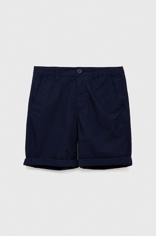 Detské bavlnené šortky United Colors of Benetton bavlna tmavomodrá 4AC7C900Z.G.NOS