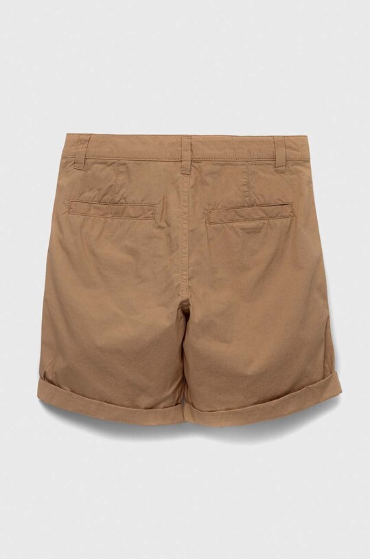 Дитячі бавовняні шорти United Colors of Benetton 4AC7C900Z.G.NOS бежевий AA00