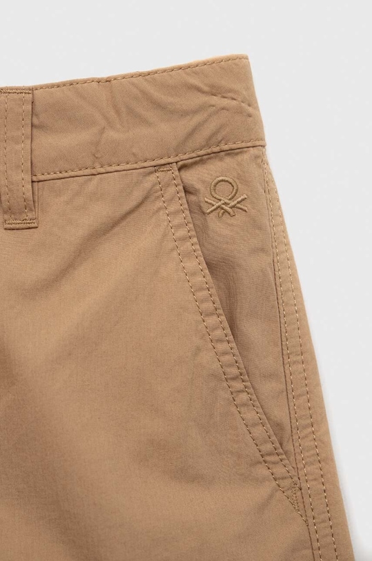 CHLAPEC Dětské bavlněné šortky United Colors of Benetton 4AC7C900Z.G.NOS béžová
