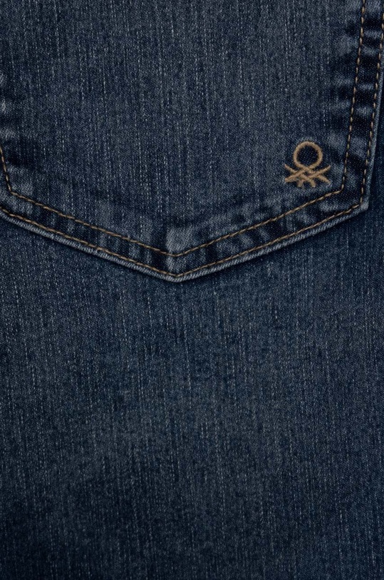 Băieți United Colors of Benetton pantaloni scurti din denim pentru copii 4XA2C9013.G.NOS albastru