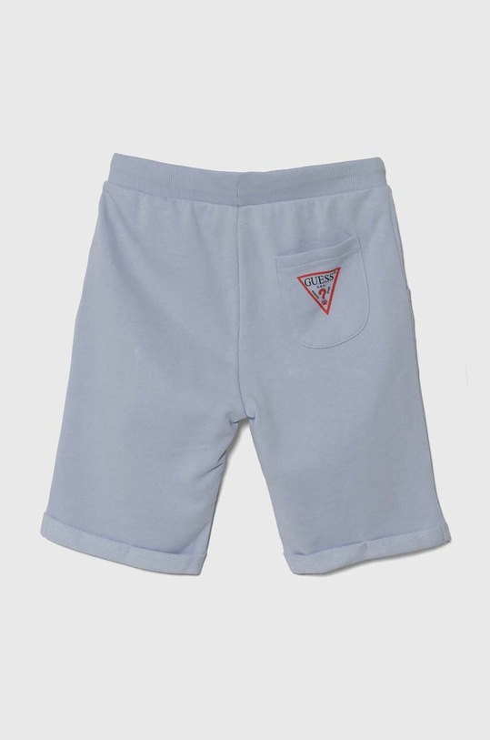 Παιδικό βαμβακερό σορτς Guess L93Q25.KAUG0.PPYH μπλε AA00