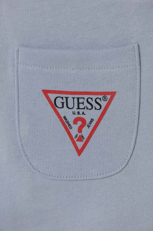 Dječaci Dječje pamučne kratke hlače Guess N93Q18.KAUG0.PPYH plava