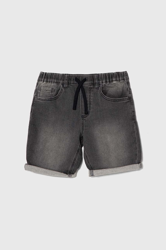 United Colors of Benetton szorty jeansowe dziecięce z elastanem szary 49BPC9015.G.Continuativ