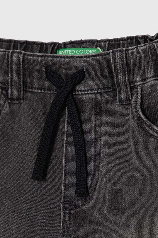 Băieți United Colors of Benetton pantaloni scurti din denim pentru copii 49BPC9015.G.Continuativ gri