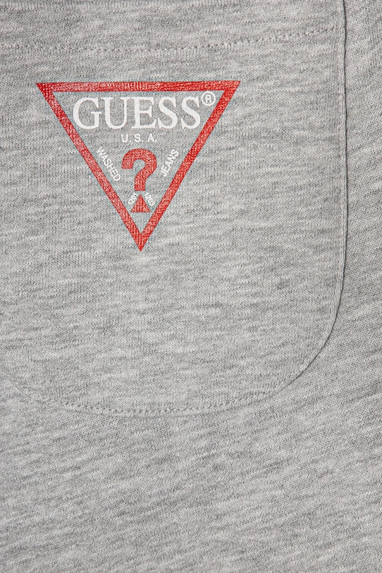 Băieți Guess pantaloni scurți din bumbac pentru copii L93Q25.KAUG0.PPYA gri